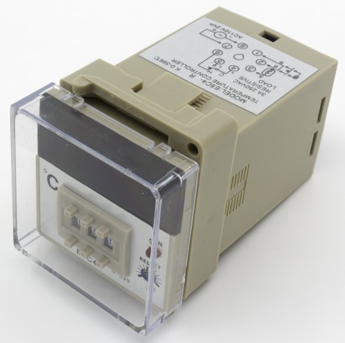 E5C4-R20K-N110VAC数显拨码式温控仪带电磁继电器输出，K (0-399℃)输入(量程)，无插座，110VAC工作电压