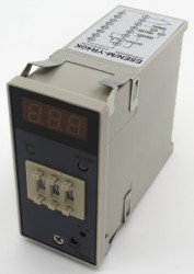 E5EN-R-K399数显拨码式温控仪带电磁继电器输出，0-399℃量程