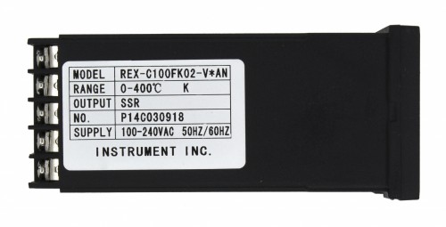 REX-C100 48*48mm AC 220V 固态继电器输出1个报警输出热电偶热电阻多输入数显智能温控仪