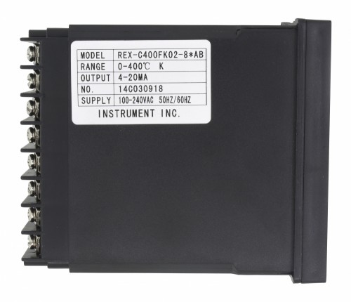 REX-C400 48*96mm AC 220V  4-20mA输出2个报警输出热电偶热电阻多输入数显智能温控仪