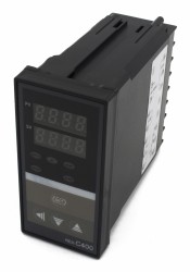 REX-C400 48*96mm AC 220V 继电器输出1个报警输出热电偶热电阻多输入数显智能温控仪