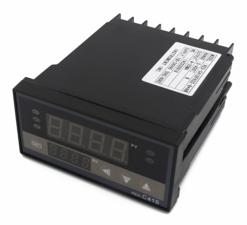 REX-C410 96*48mm AC 220V 4-20mA输出1个报警输出热电偶热电阻多输入数显智能温控仪