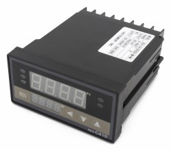 REX-C410 96*48mm AC 220V 继电器输出1个报警输出热电偶热电阻多输入数显智能温控仪