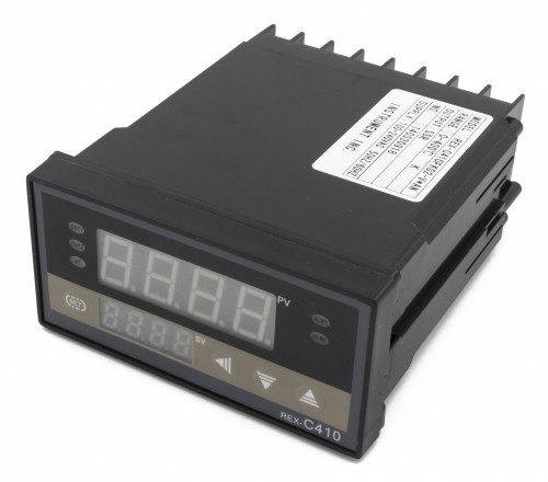 REX-C410 96*48mm AC 220V 固态继电器输出1个报警输出热电偶热电阻多输入数显智能温控仪