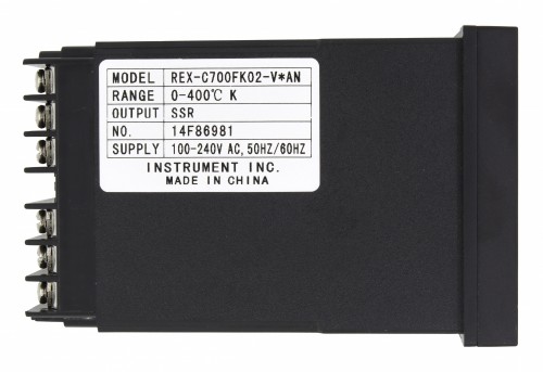 REX-C700 72*72mm AC 220V 固态继电器输出1个报警输出热电偶热电阻多输入数显智能温控仪