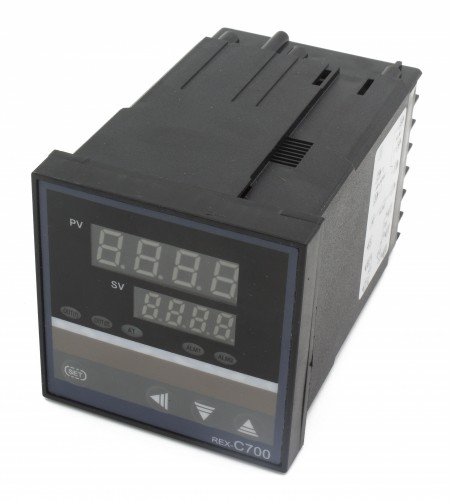 REX-C700 72*72mm AC 220V 可控硅输出1个报警输出热电偶热电阻多输入数显智能温控仪