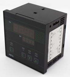 XMTA-7411数显温控仪带电磁继电器+固态继电器输出，1个报警，多输入输入，220VAC工作电压