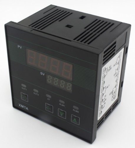 XMTA-7711数显温控仪带可控硅 (过零触发)输出，1个报警，多输入输入，220VAC工作电压
