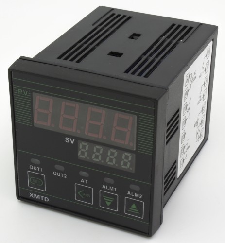 XMTD-7911数显温控仪带4-20mA输出，1个报警，多输入输入，220VAC工作电压