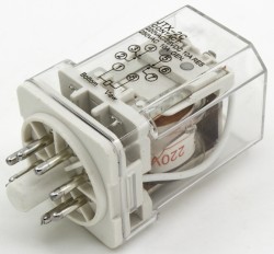 JTX-2C-220VAC电磁式中间继电器