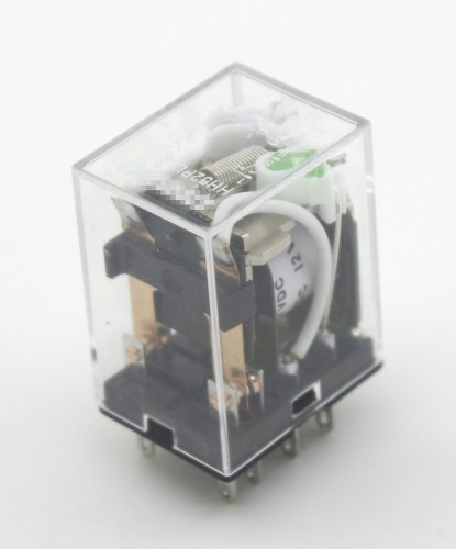 HH52PL-N12VDC电磁式中间继电器带无插座，12VDC线圈电压