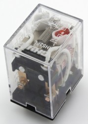 HH52PL-N220VAC电磁式中间继电器带无插座，220VAC线圈电压
