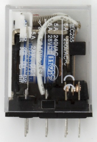 HH53PL-N110VAC电磁式中间继电器带无插座，110VAC线圈电压