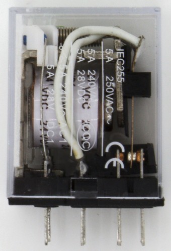 HH54PL-N24VDC电磁式中间继电器带无插座，24VDC线圈电压