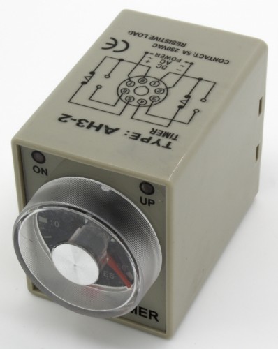 AH3-2-N12V-60M超级时间继电器带无插座，12VAC/DC工作电压，60min延时时间