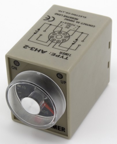 AH3-2-N220VAC-60S超级时间继电器带无插座，220VAC工作电压，60s延时时间