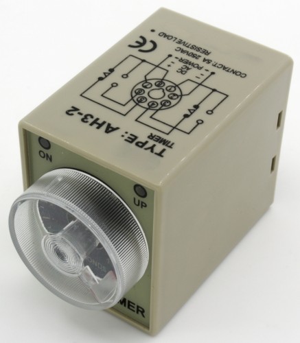 AH3-2-N24V-30S超级时间继电器带无插座，24VAC/DC工作电压，30s延时时间
